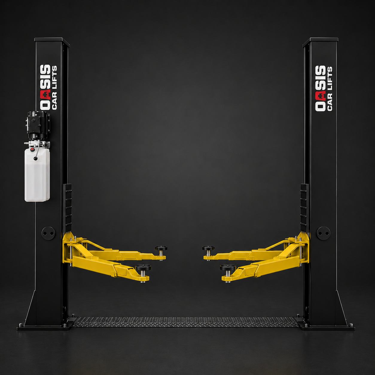 Base-plate 2-post lift | Oasis Car Lifts